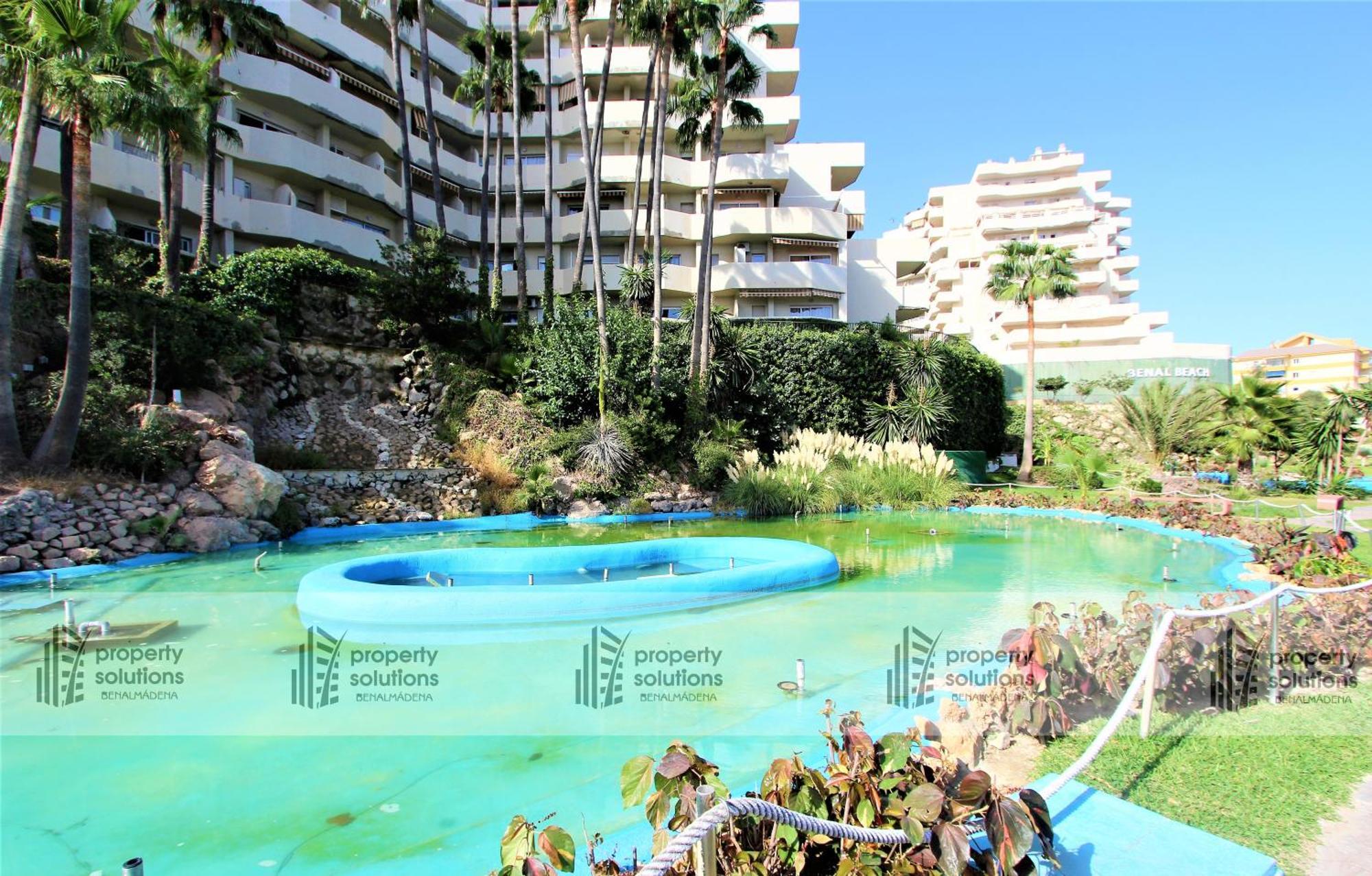 Benalbeach 1010 - Vista Al Mar - Piscina Todo El Ano - Primera Linea De Playa Бенальмадена Екстер'єр фото